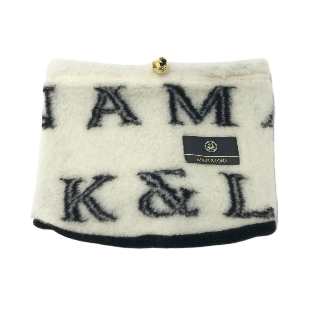 MARK&LONA マークアンドロナ ネックウォーマー ホワイト系 FR