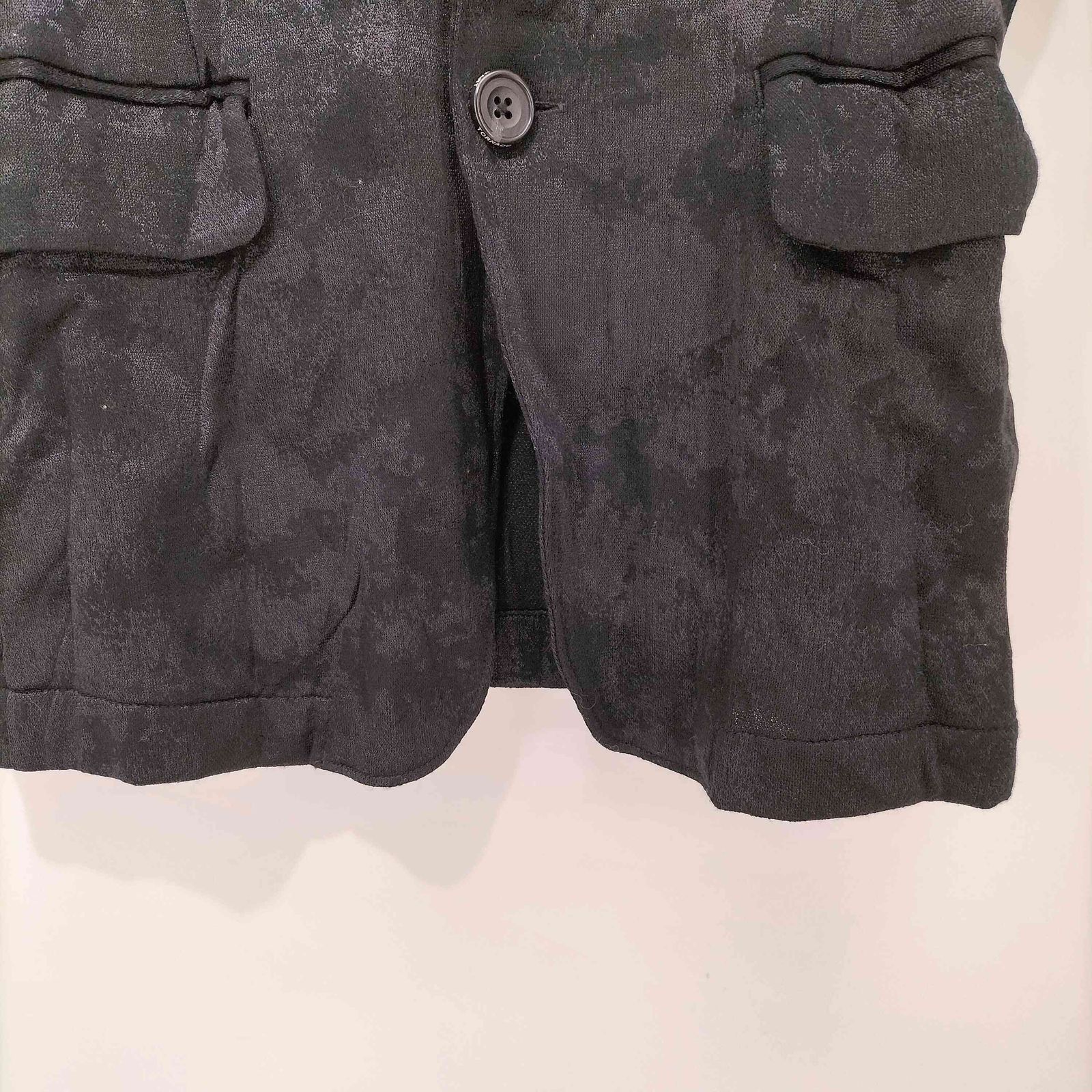 トルネードマート TORNADO MART y2k 総柄 シワ加工 2Bテーラード