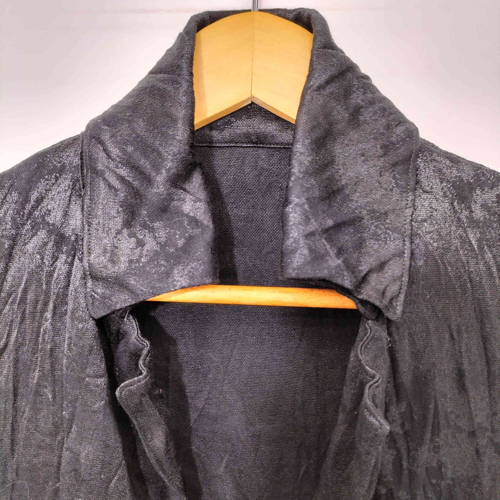 トルネードマート TORNADO MART y2k 総柄 シワ加工 2Bテーラード