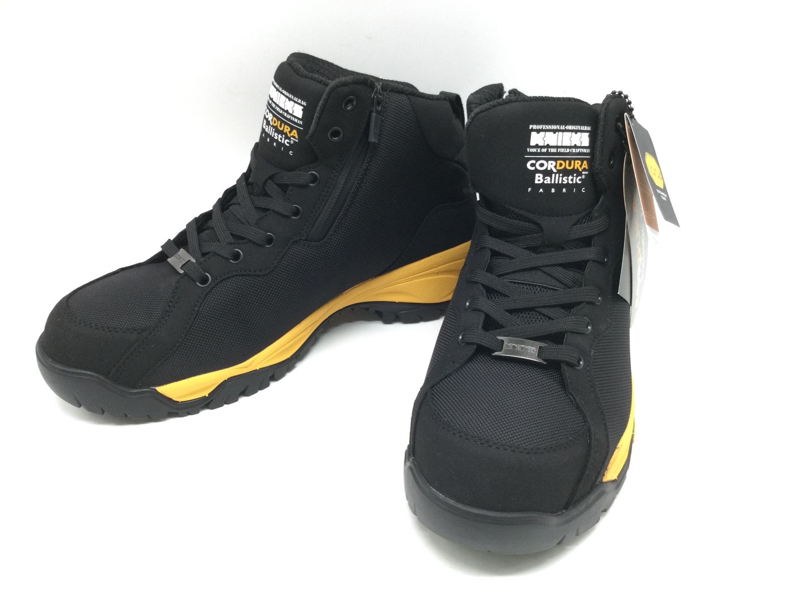 未使用】KNICKS/ニックス AZ58801 ☆ セーフティーシューズ【イエロー