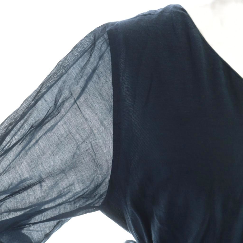 Sマックスマーラ 'S Max Mara ロングワンピース 五分袖 Vネック