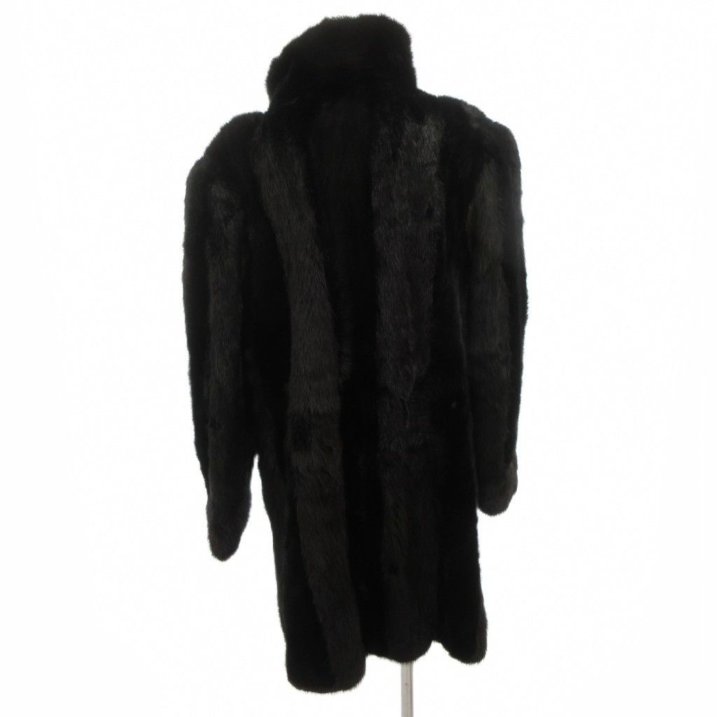 アメリカンレジェンド ブラックミンク 毛皮 ファーコート なめし柔らか 13 ノーブランド ファーコート ブラックミンク 毛皮 13 黒 ブラック ひざ