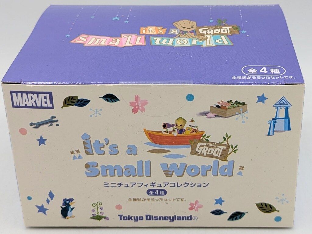 東京ディズニーランド it s a small world with GROOT ミニチュアフィギュアコレクション 1 BOX