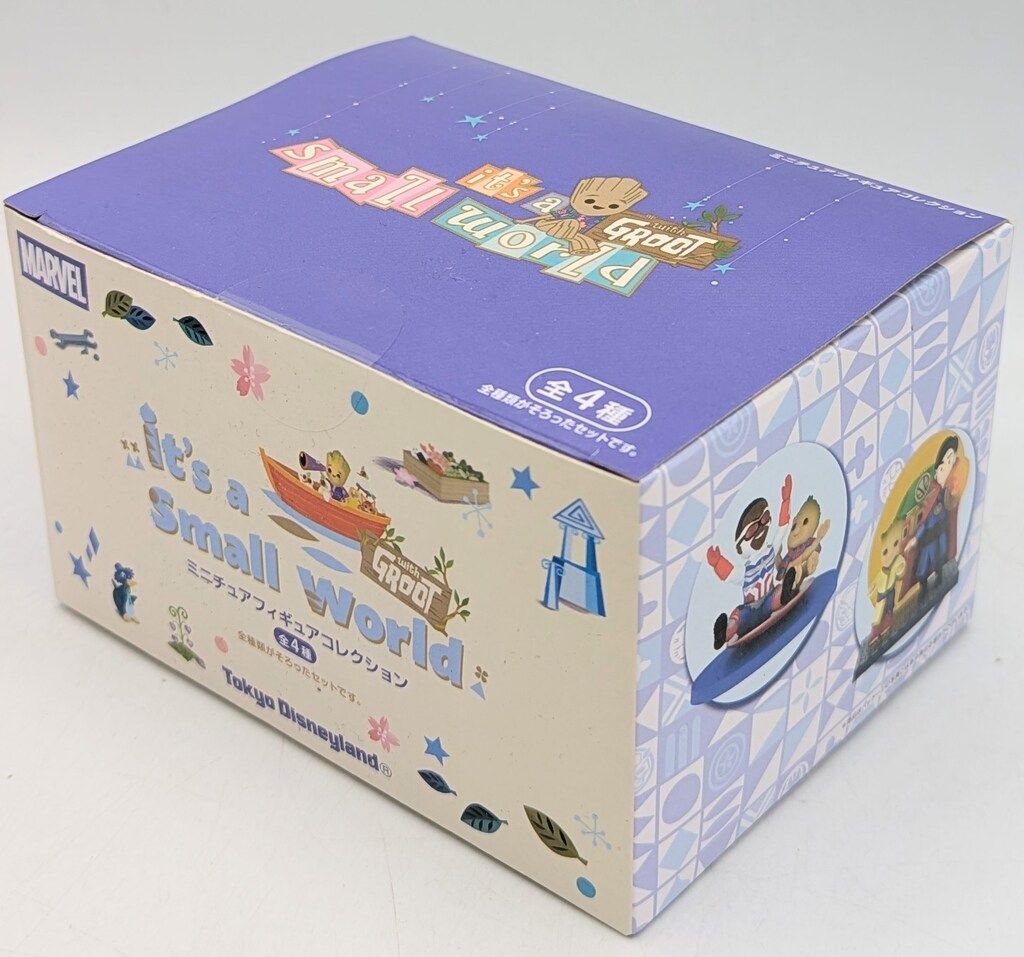 東京ディズニーランド it s a small world with GROOT ミニチュアフィギュアコレクション 1 BOX