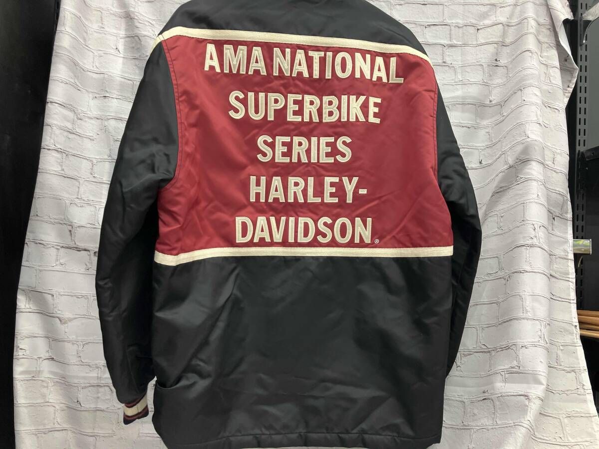 HARLEY DAVIDSON キルティングジャケット30172 ブラック 表記サイズL