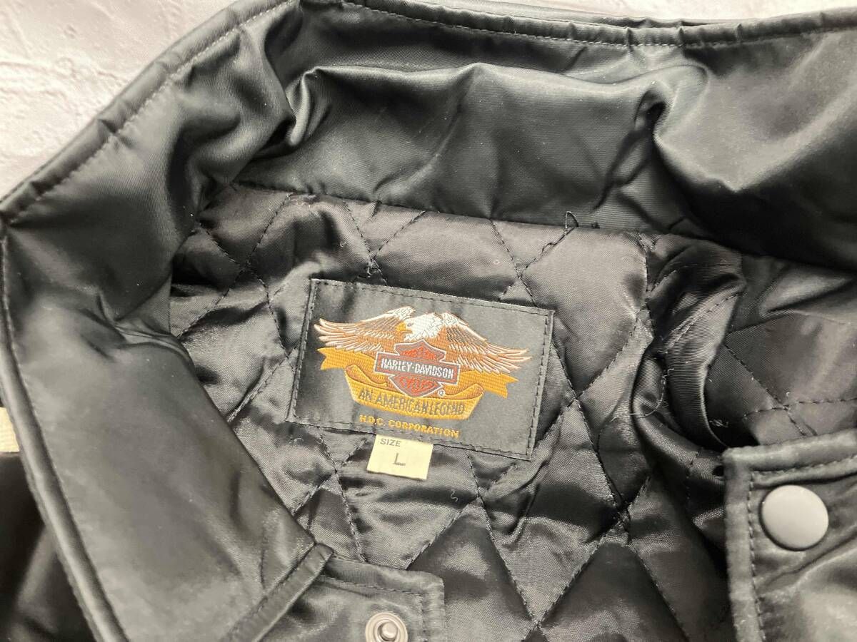 即完品　Harley-Davidson キルティングジャケット Harley Davidson（ハーレー・ダビッドソン） 撥水加工 キルティング