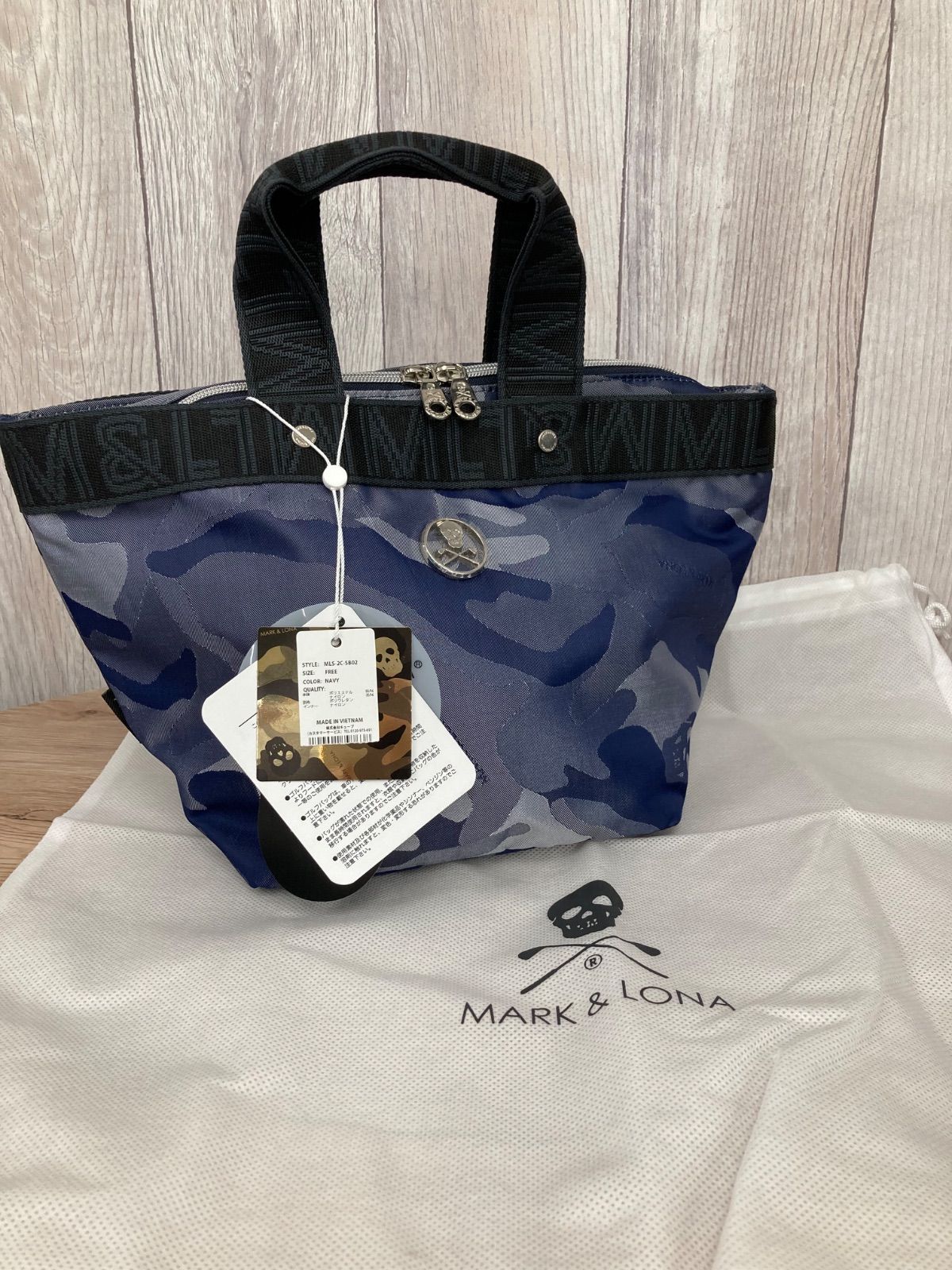 未使用品 MARK LONA マークアンドロナ ハンドバックカモフラ 平塚店 衣料品