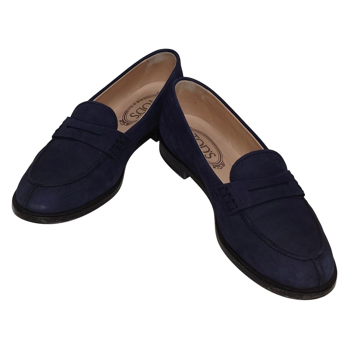 TOD'S ネイビー ローファー 36 TOD'S ネイビー ローファー36.5 TOD'S ネイビー ローファー36.5 TOD'S