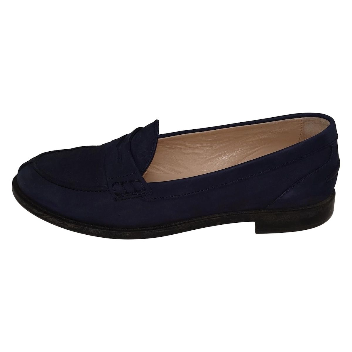 TOD'S ネイビー ローファー 36 TOD'S(トッズ) ローファー 36 1/2 レディース - ダークネイビー - メルカリ