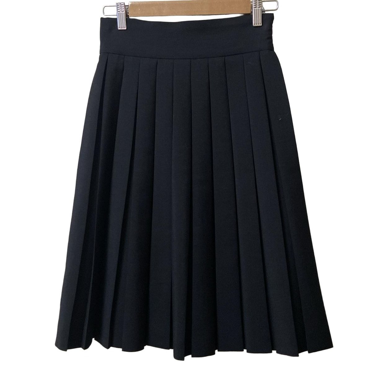miumiu スカート miumiu(ミュウミュウ) ロングスカート サイズ38 S レディース - 黒