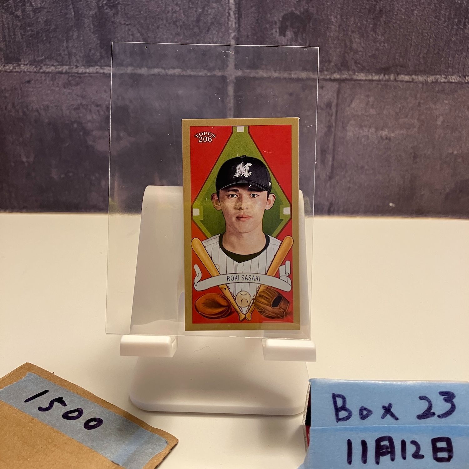 2024 Topps 206 NPB 佐々木朗希 Roki Sasaki 千葉ロッテマリーンズ