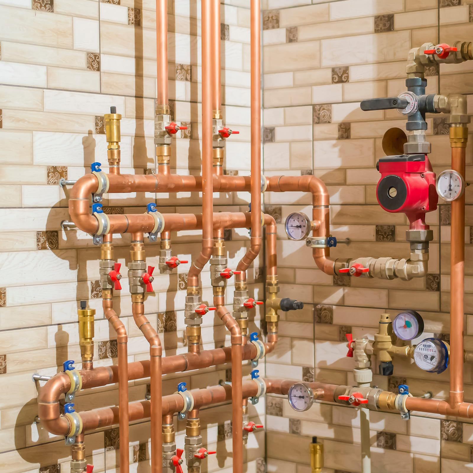 PATIKIL 1-1|2 インチ 銅管 エンドキャップ セット 銅製 配管 キャップ シール 汗止め はんだ接続 HVAC 空調 プランミング 用