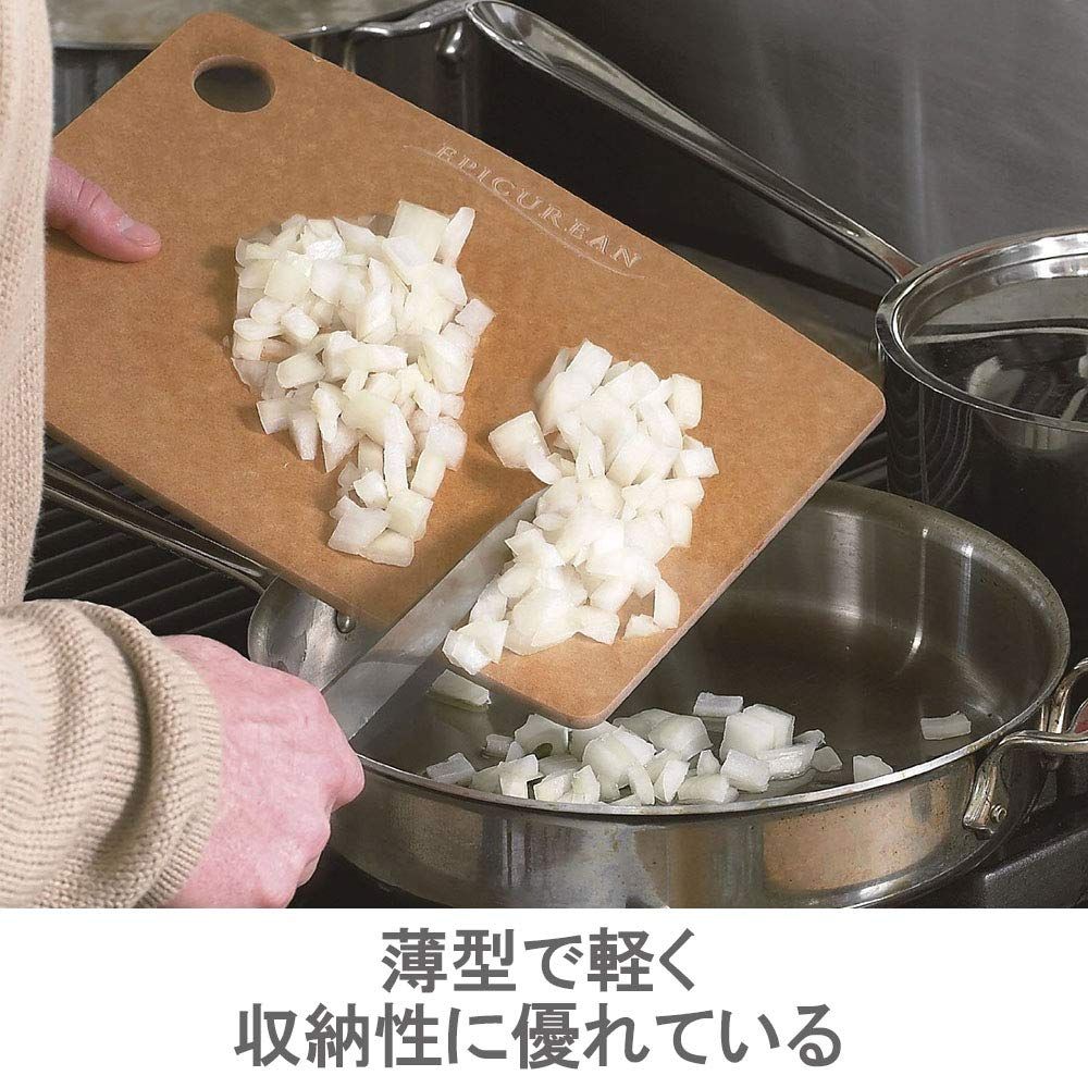  エピキュリアン 木製 まな板 ギフトセット ブラック S|M 入 食洗機対応 その他 製菓 製パン用品