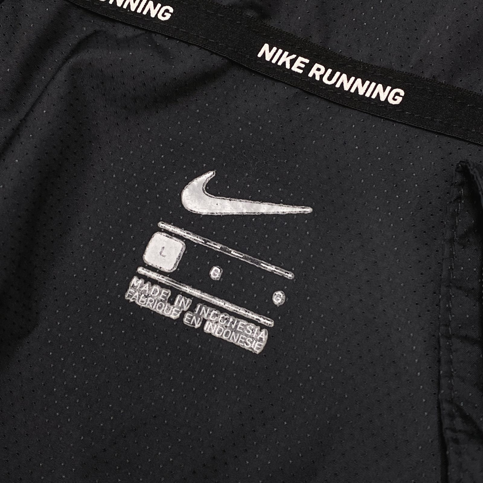 Nike ナイキ ナイロンジャケット Lサイズ ブラック 黒 26a菊DO - メルカリ
