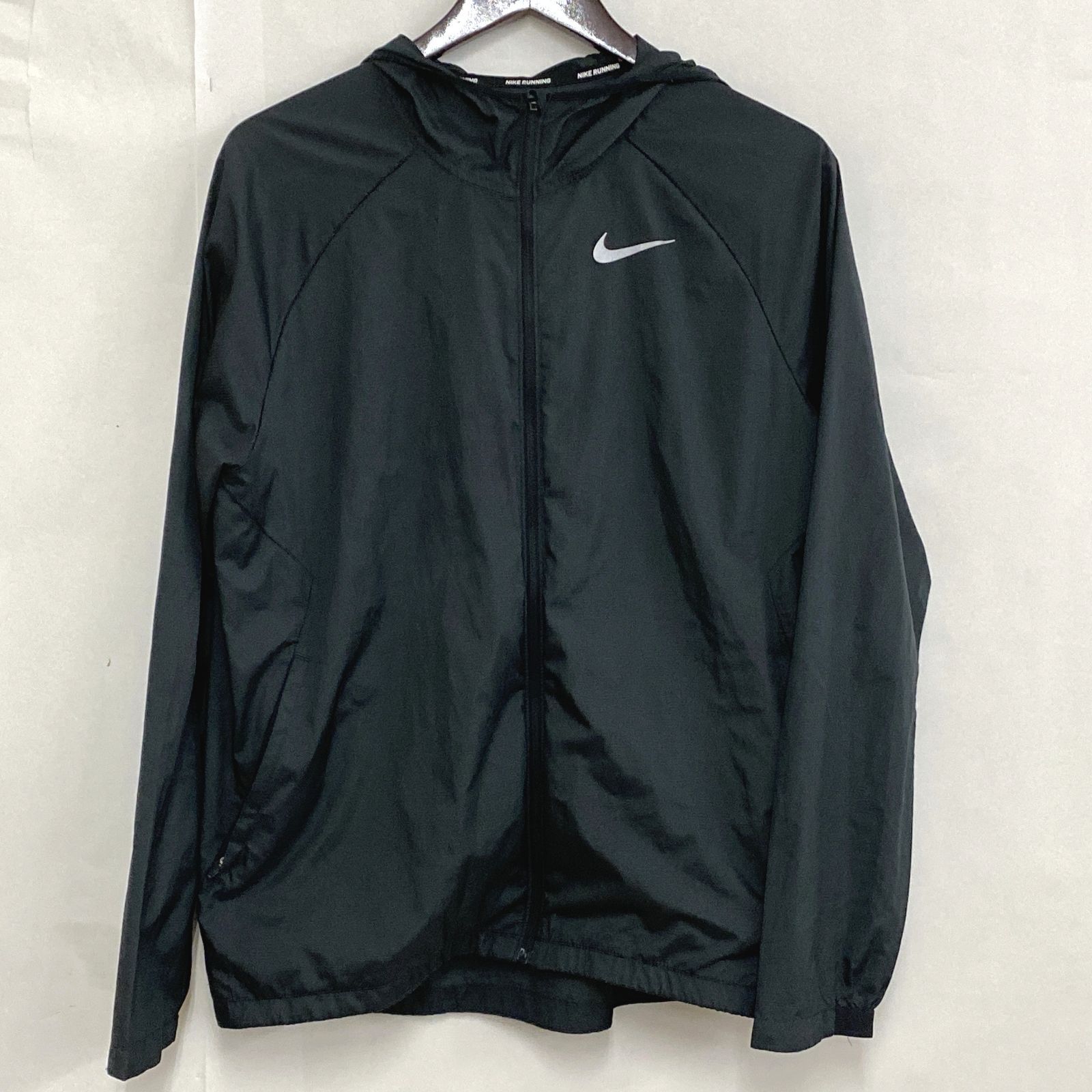 Nike ナイキ ナイロンジャケット Lサイズ ブラック 黒 26a菊DO - メルカリ