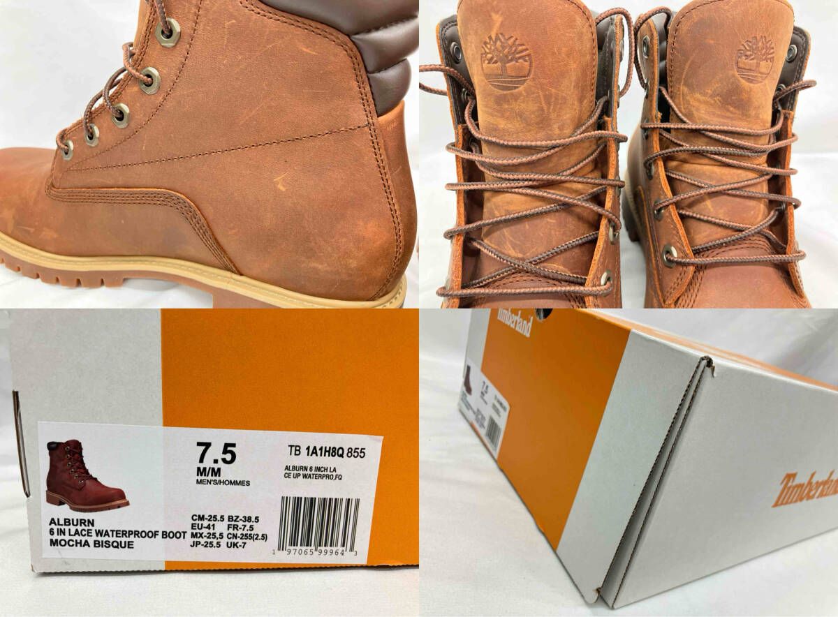 Timberland ティンバーランド TB 1A1H8Q 855 ブーツ ブラウン サイズ