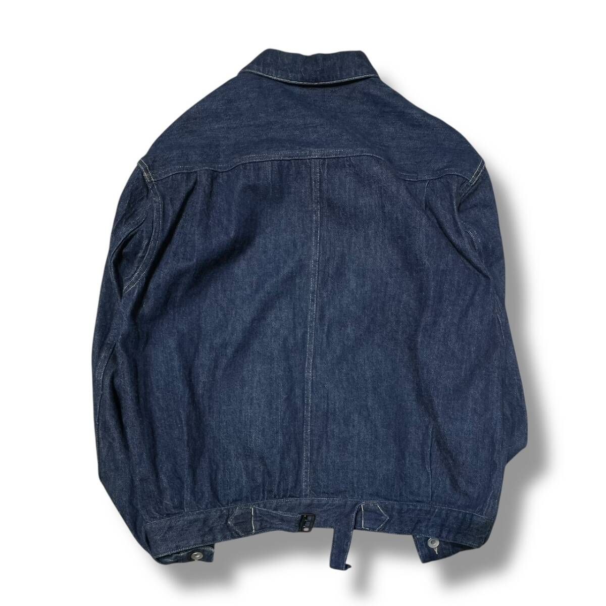 19aw COMOLI Q003-01006 Denim jacket blue size2 デニム Gジャン