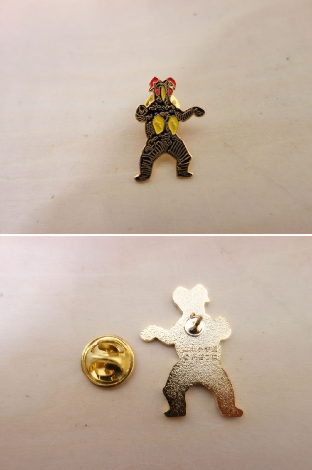 M▽小学館 帰ってきたウルトラマン 40周年記念 ピンバッジ 39536 付箋 ピンズ ピンバッジ 缶バッジ 