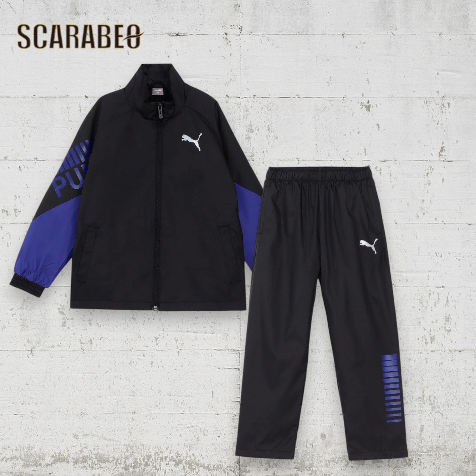 プーマ PUMA ジュニア キッズ 子供 ウインドブレーカー 上下セット