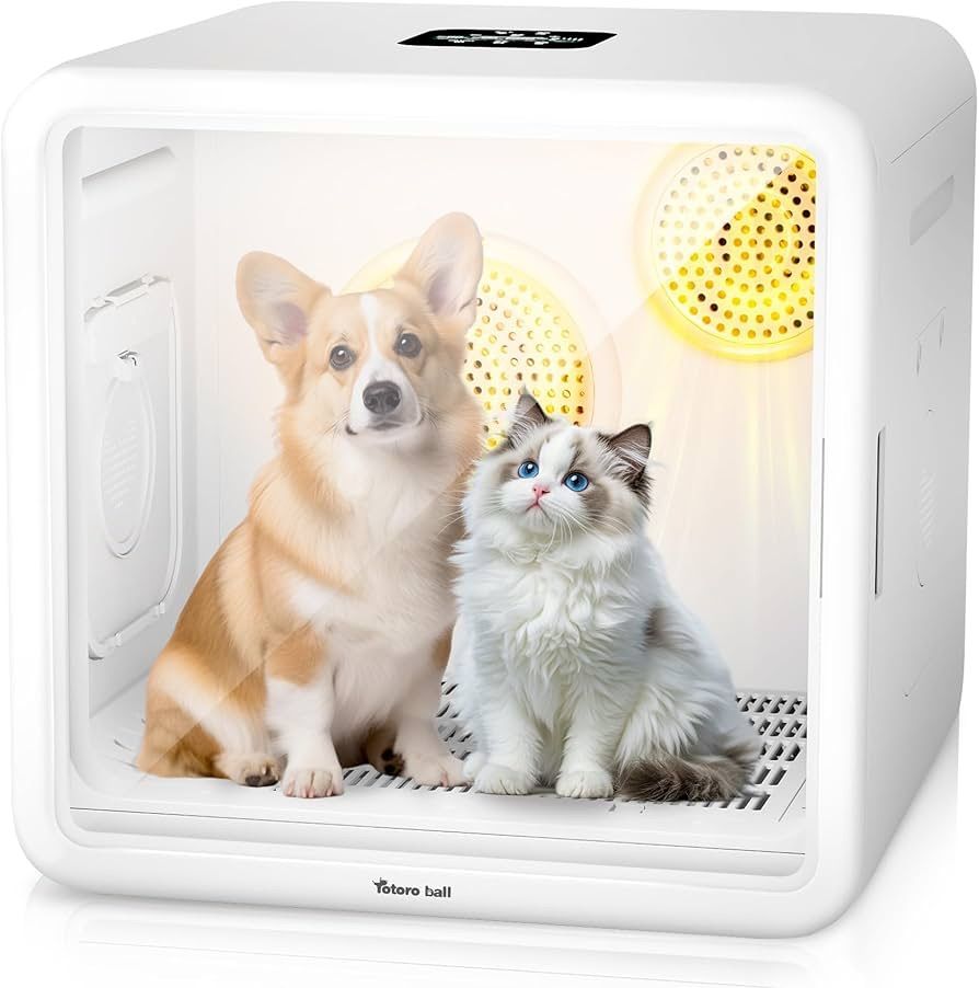 Totoro ball 】ペットドライルーム ペットドライヤーボックス 小型犬