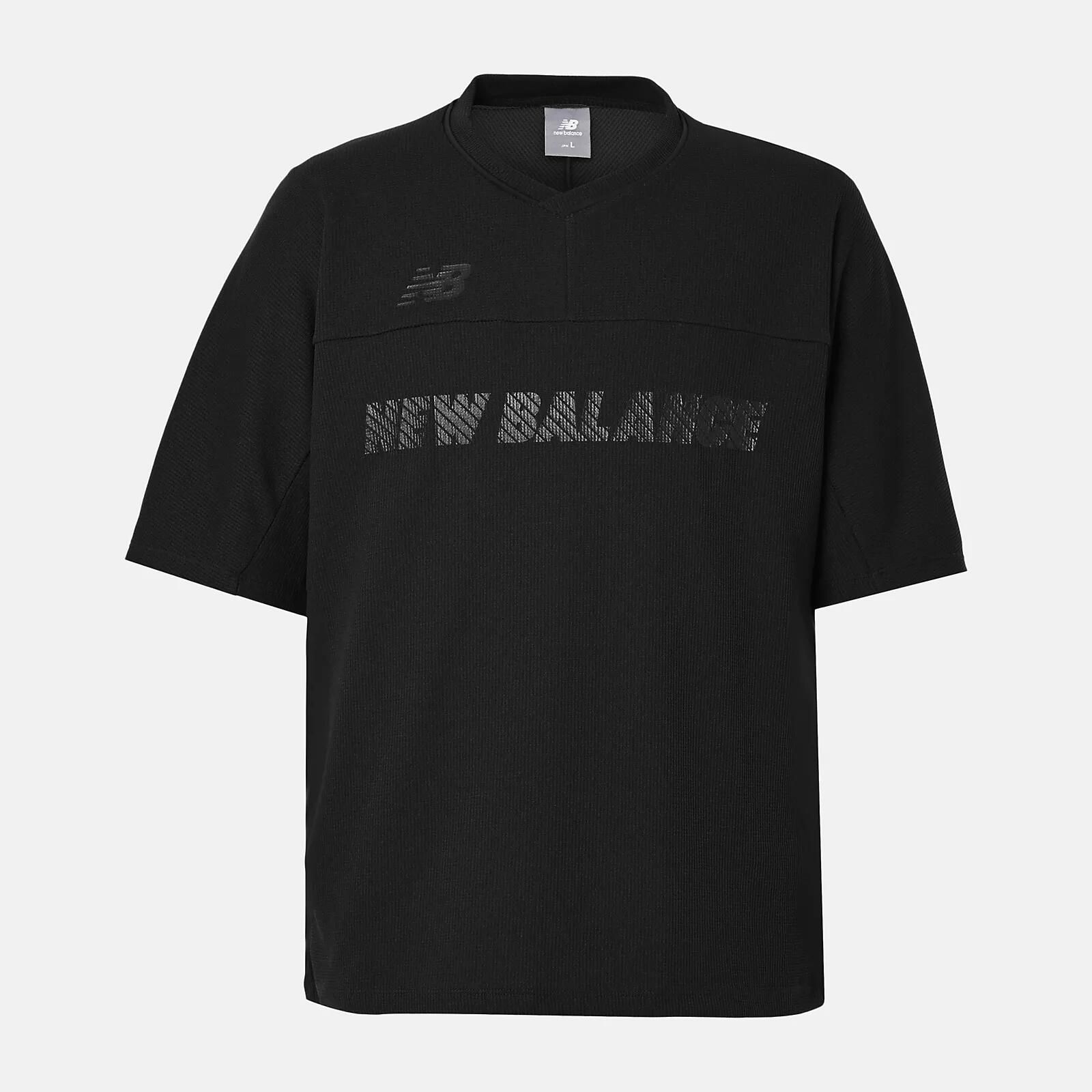 ニューバランス New Balance Black Out ポリワッフル ショートスリーブ