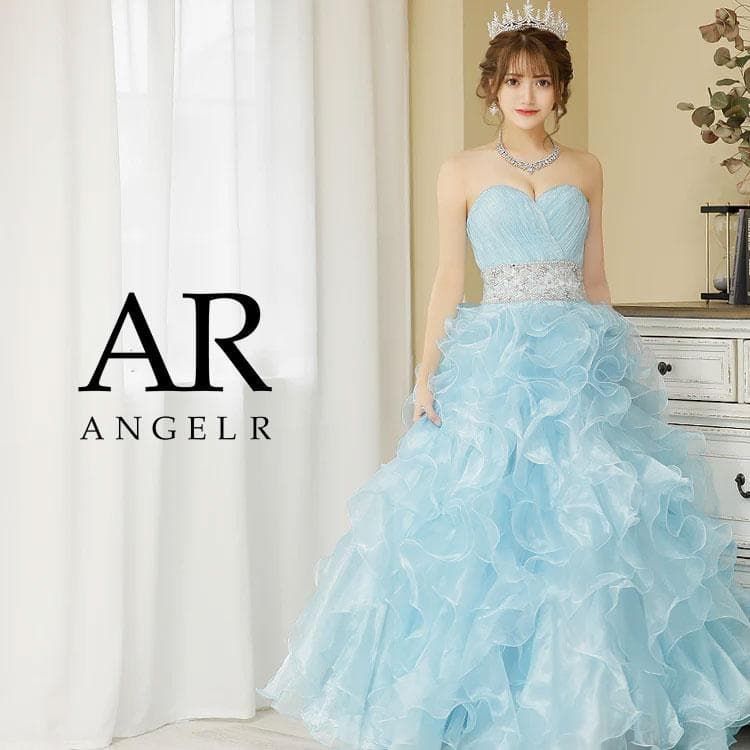 AngelR / エンジェルアール】アッパーギャザービジューフリル 