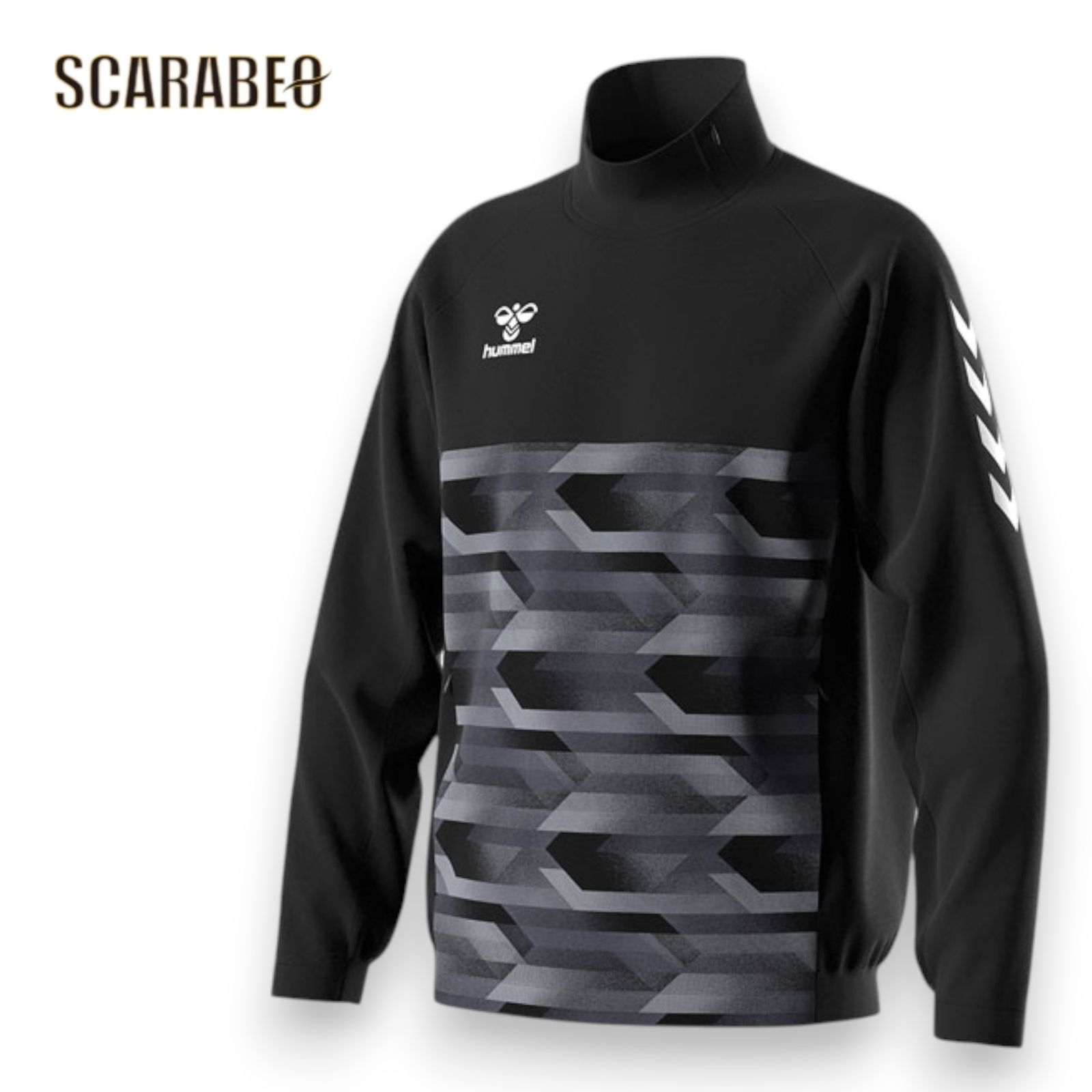 ヒュンメル トレーニング ハーフジップトップ メンズ トレーニング