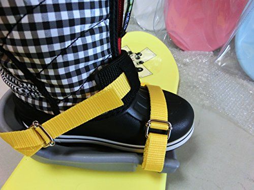 キッズ ジュニア 長靴やブーツで気軽に楽しもう♪子供用パンダスノーボード 90 cm イエロー ホワイト m f 2123 a 04