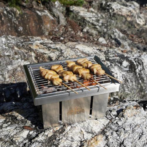 Mt.SUMI マウントスミ パーフェクトグリル ミニ SE|Perfect Grill mini SE|bbq バーベキュー グリル 折り畳み コンパクト 秒速グリル ファミリー ソロキャンプ m c 7147 b 48