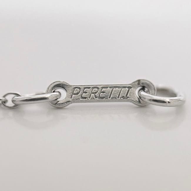 【美品】　ティファニー　エルサペレッティ　ミニ　ビーンズネックレス　シルバー④ TIFFANY&Co.（ティファニー） ネックレス ビーンズ エルサペレッティ