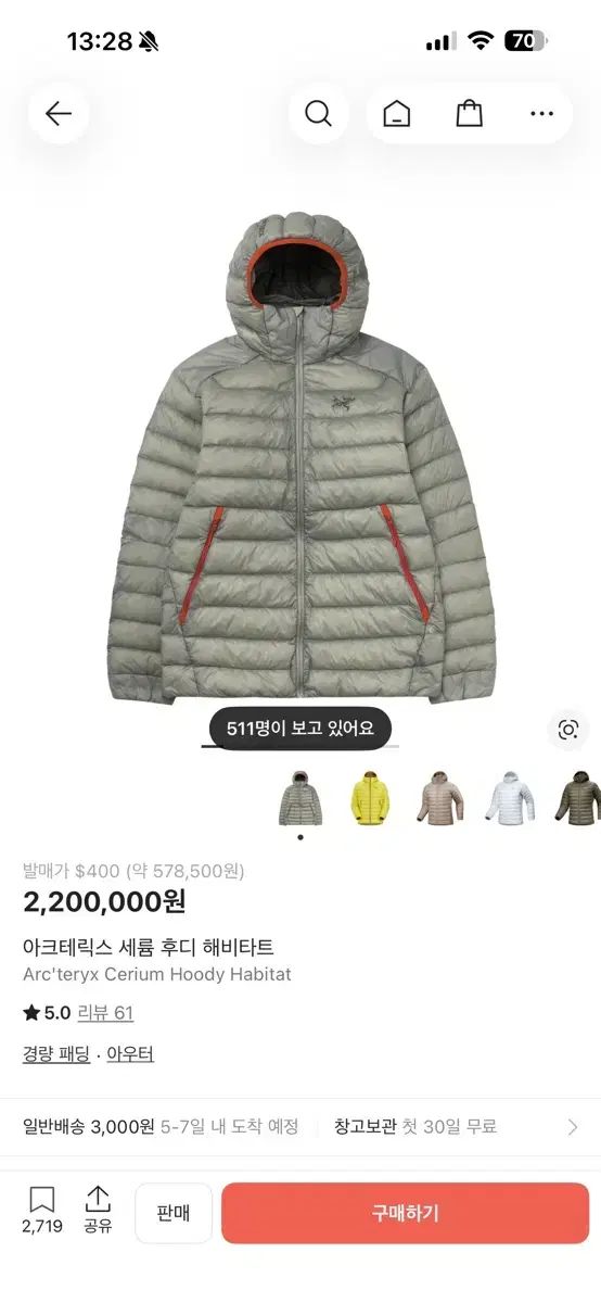 ARC TERYX Cerium アークテリクス セリウム フーディー ヘビー WHO mサイズ