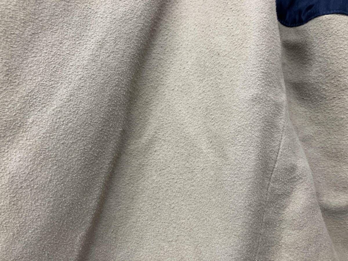 CERRUTI 1881／ステンカラーコート／ネイビー／イタリア製／ベルト欠品 