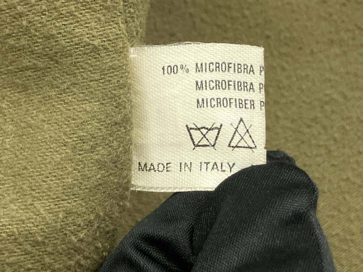 CERRUTI 1881／ステンカラーコート／ネイビー／イタリア製／ベルト欠品 