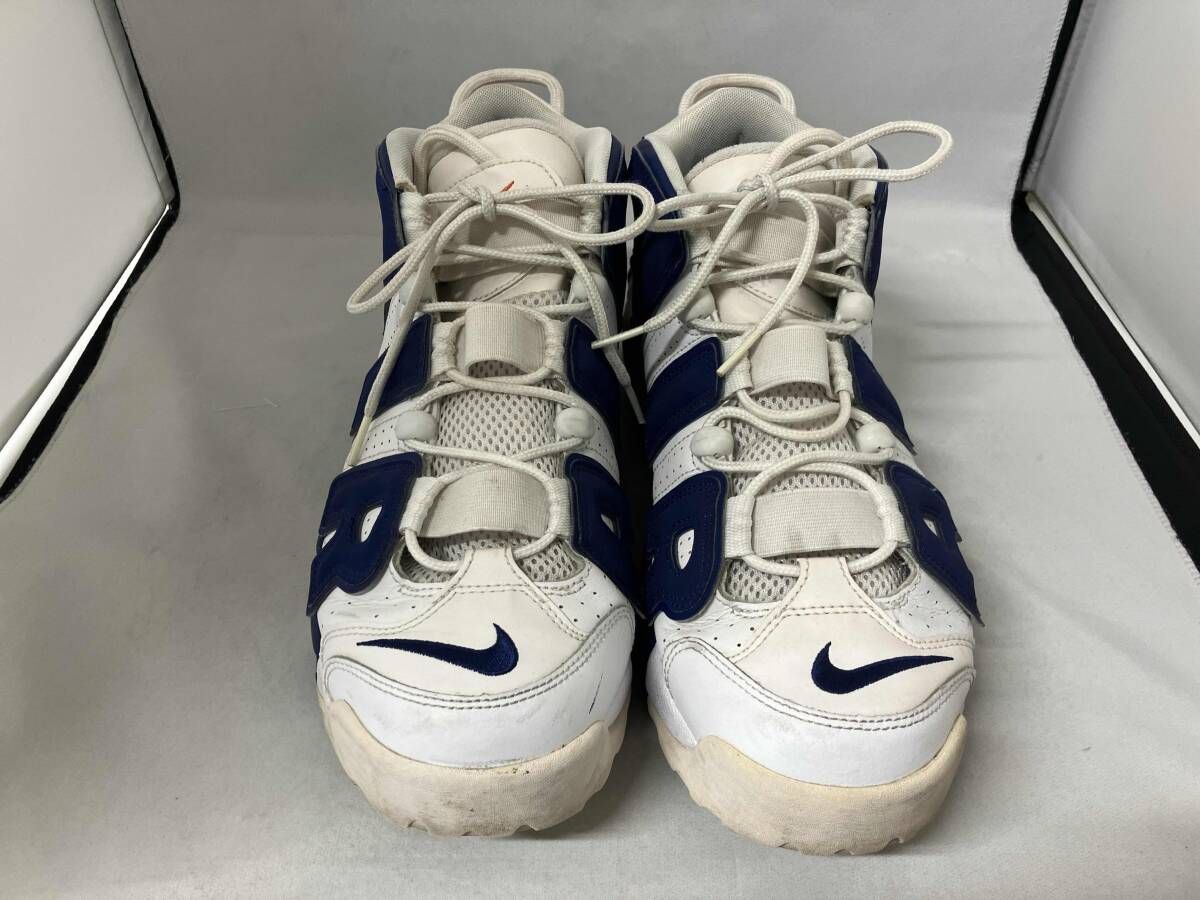 NIKE ナイキ AIR MORE UPTEMPO 96 WHITE DEEP ROYAL BLUE エアモア