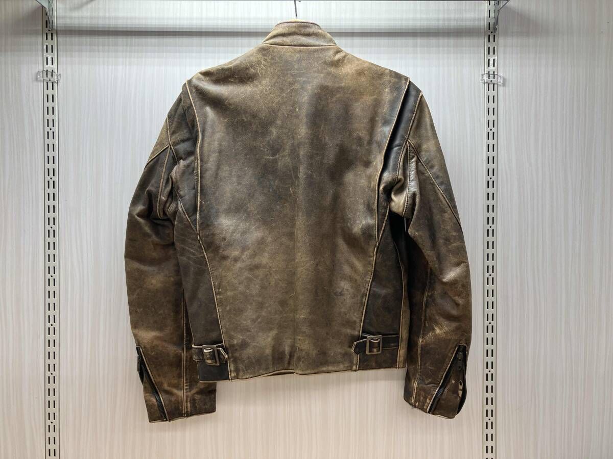 HN.PILOT シングルライダース ジャケット 牛革 サイズLL