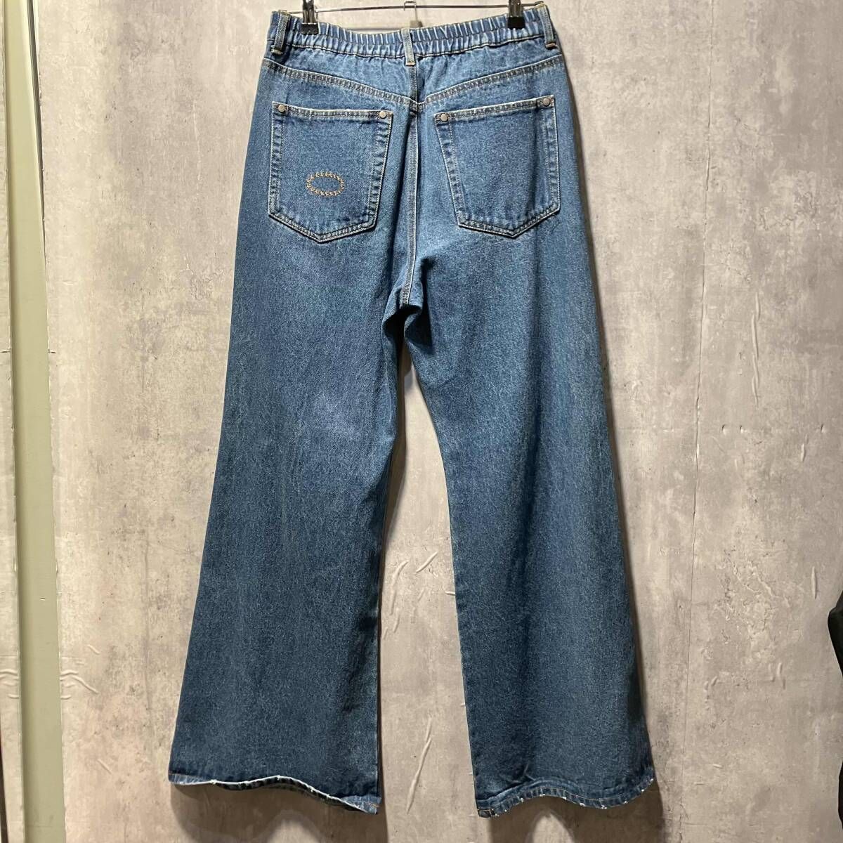 AFB BAGGY STUDS DENIM PANTS スタッズデニム PULP/417EDIFICE パンツ デニム ジーンズ 「AFB / エーエフビー」STUDS