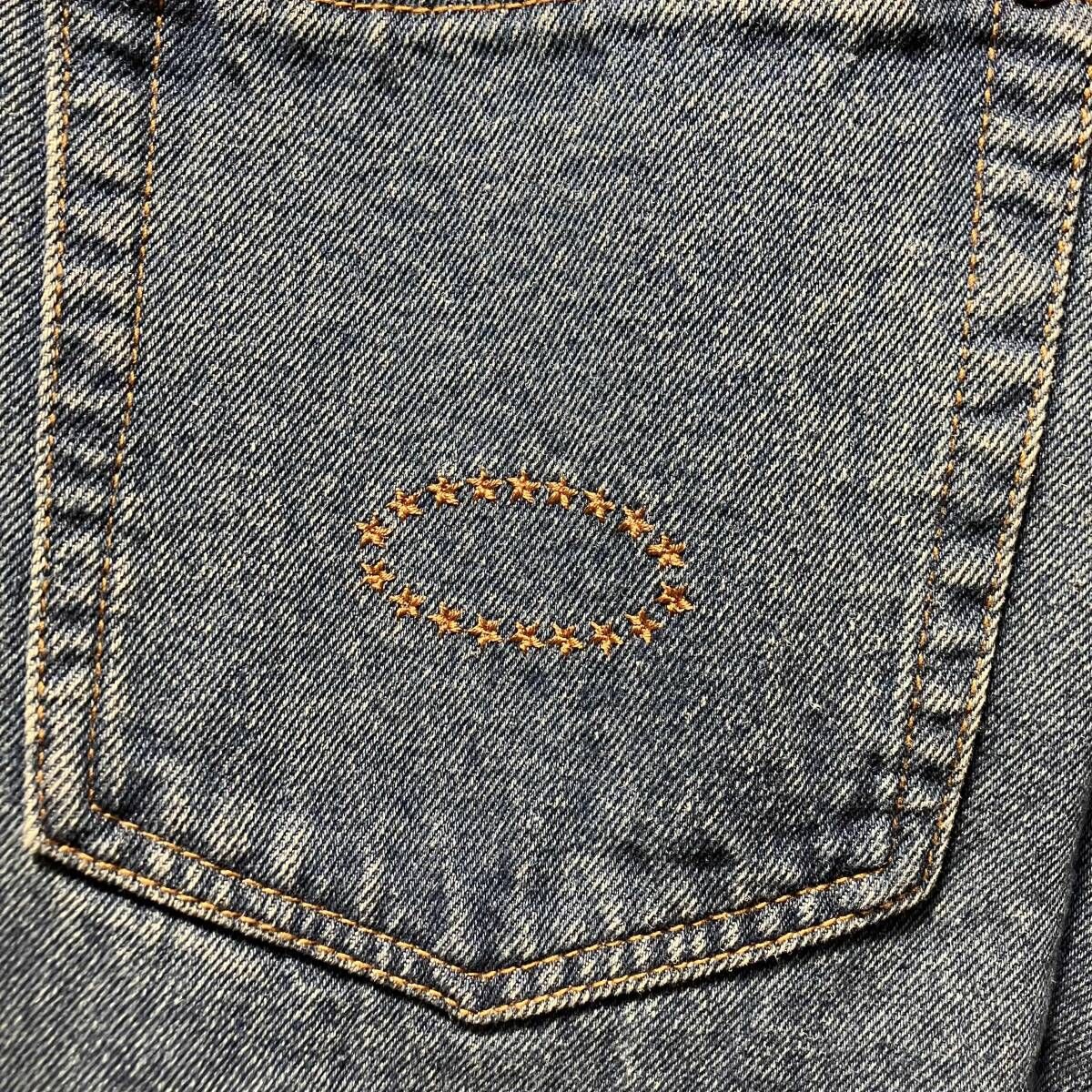 AFB STUDS DAMAGED BAGGY PANTS ジーンズ Lサイズ エーエフビー 