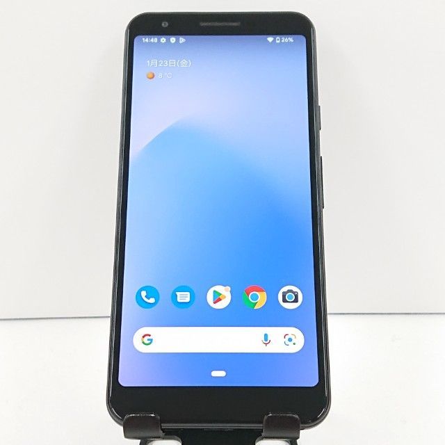 Google Pixel 3a SIMフリー ジャストブラック 送料無料 本体 c16404