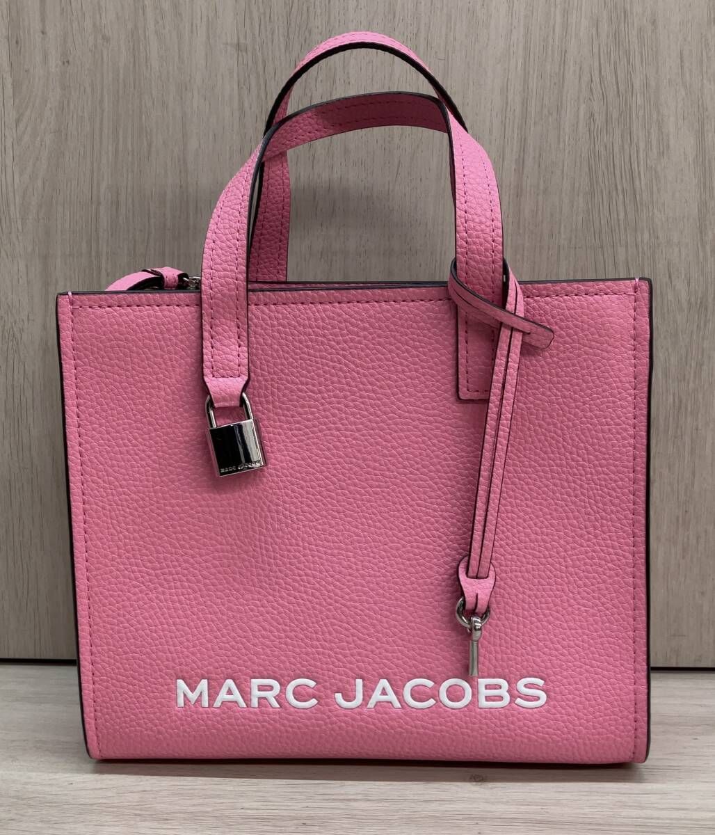 MARC JACOBS マークジェイコブス Mini Grind Leather Tote ミニ