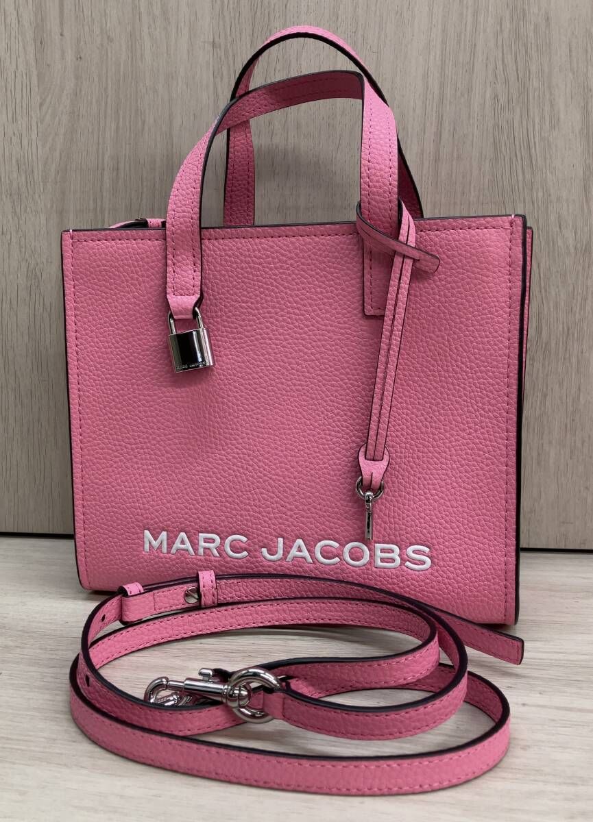 MARC JACOBS マークジェイコブス Mini Grind Leather Tote ミニ