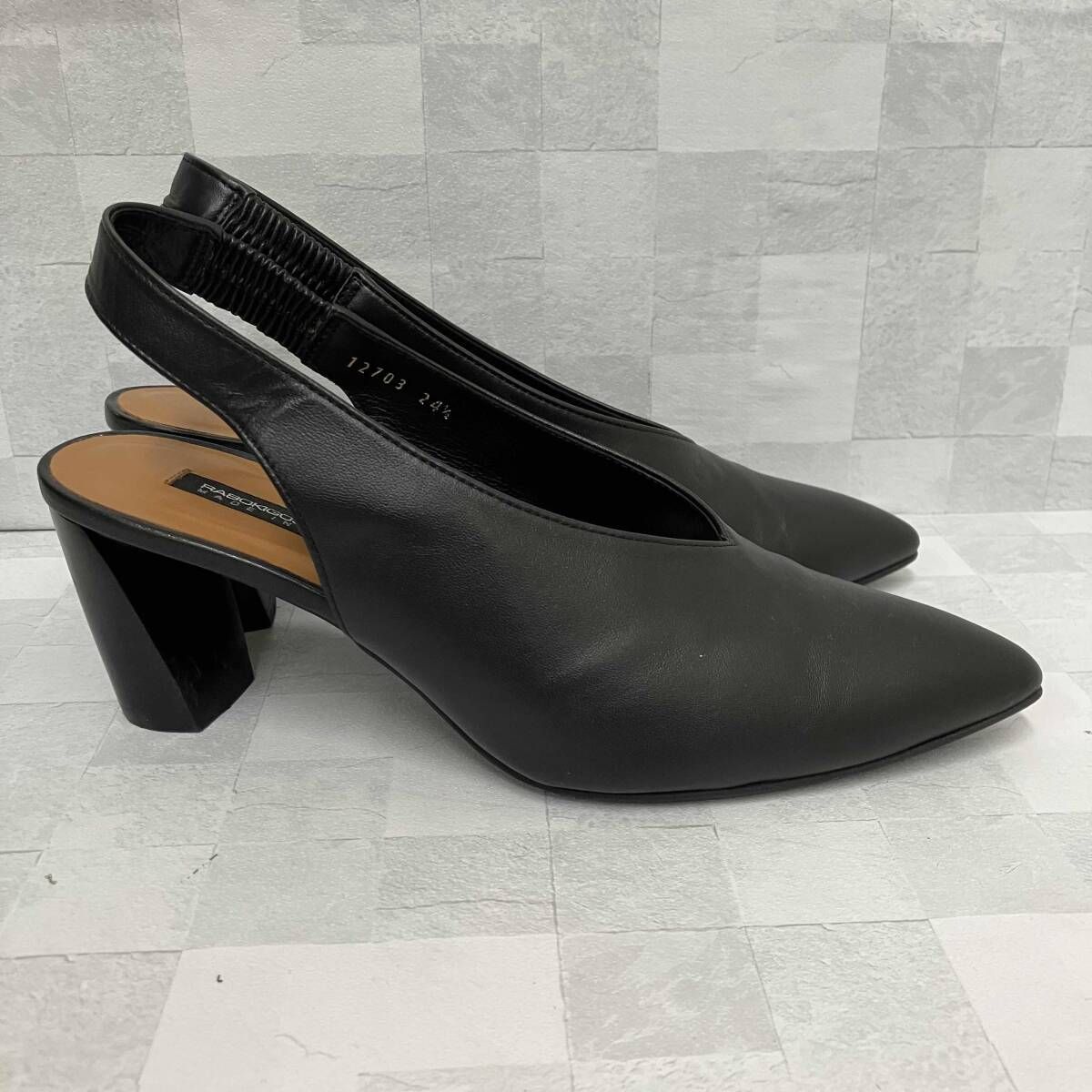 RABOKIGOSHI works ラボキゴシ ワークス パンプス バックバンドポイン