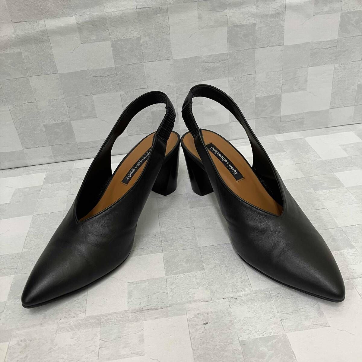 RABOKIGOSHI works ラボキゴシ ワークス パンプス バックバンドポイン