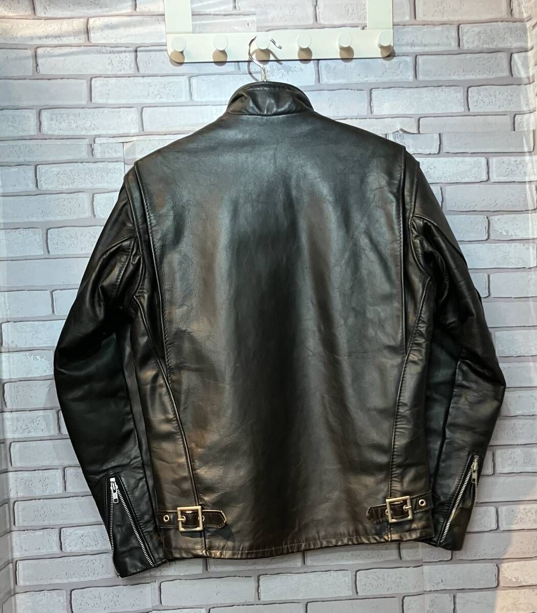 SCHOTT ショット シングルライダース 641 ブラック ライナー付き