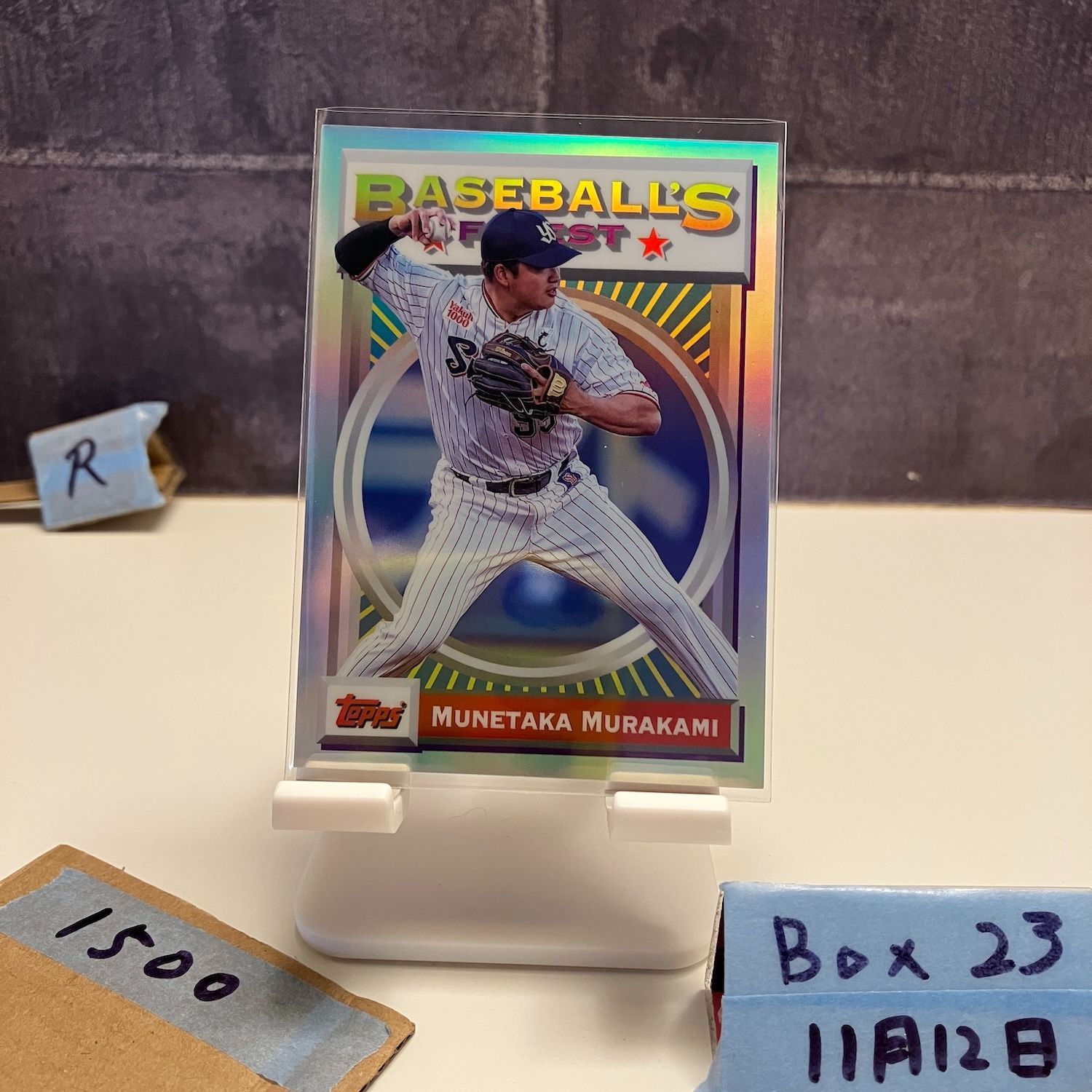 2025 Topps Finest NPB 村上宗隆 Munetaka Murakami 東京ヤクルト