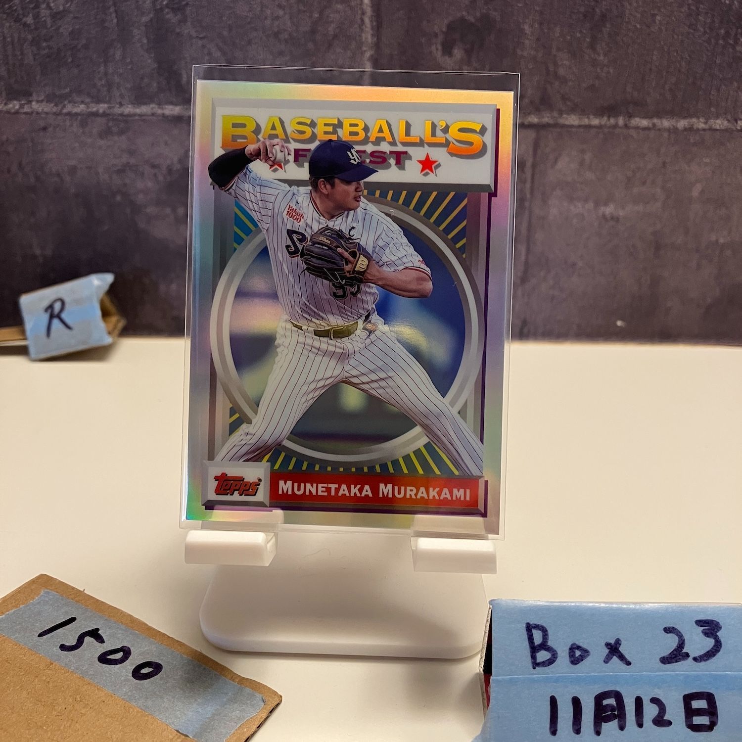 2025 Topps Finest NPB 村上宗隆 Munetaka Murakami 東京ヤクルト