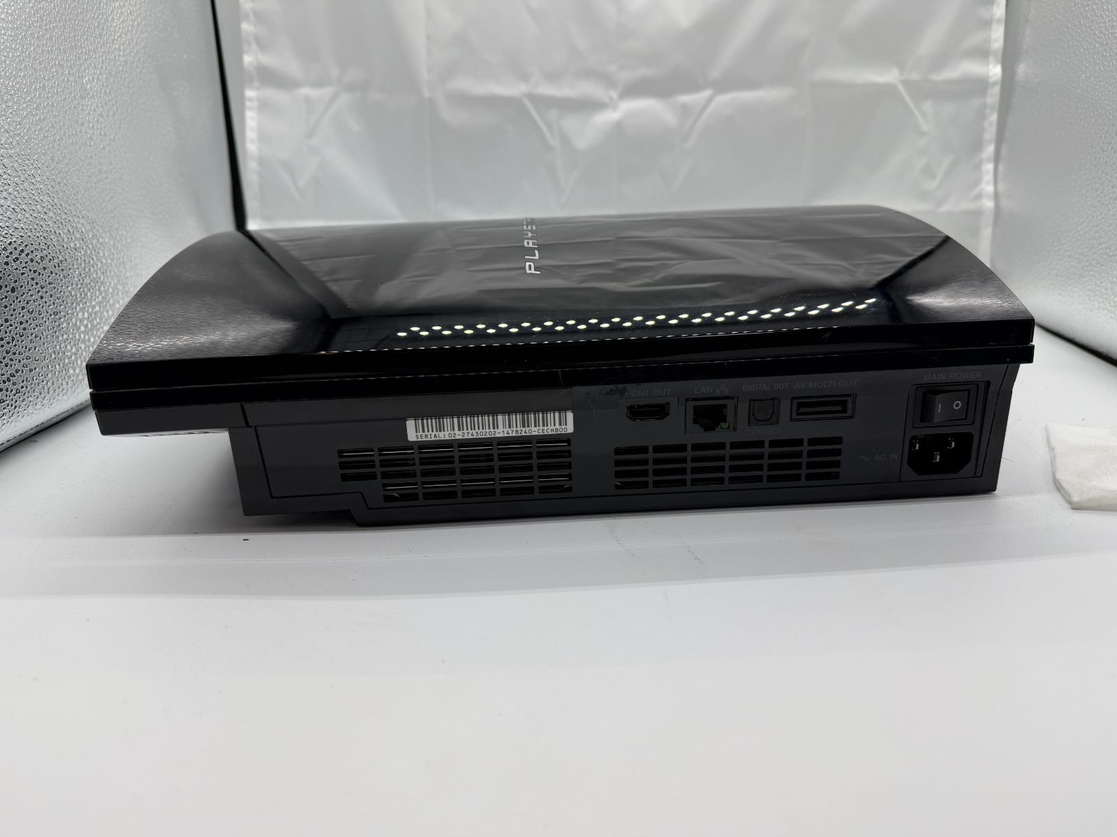 希少Ver 2.10 PS3初期型 500GB HDD PS2プレイ可（BD読込不可 
