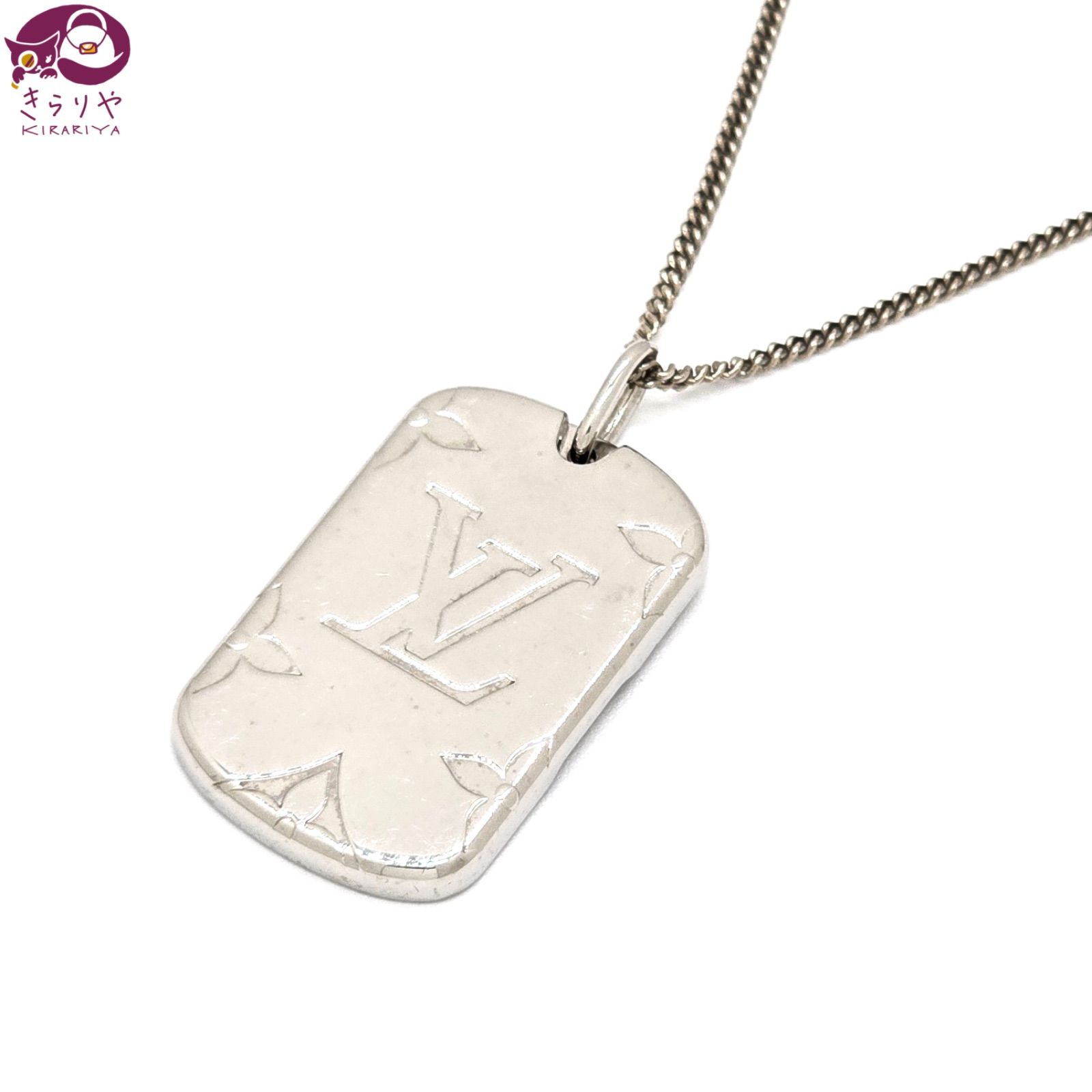 LOUIS VUITTON ルイヴィトン M62484 ロケット ネックレス・モノグラム