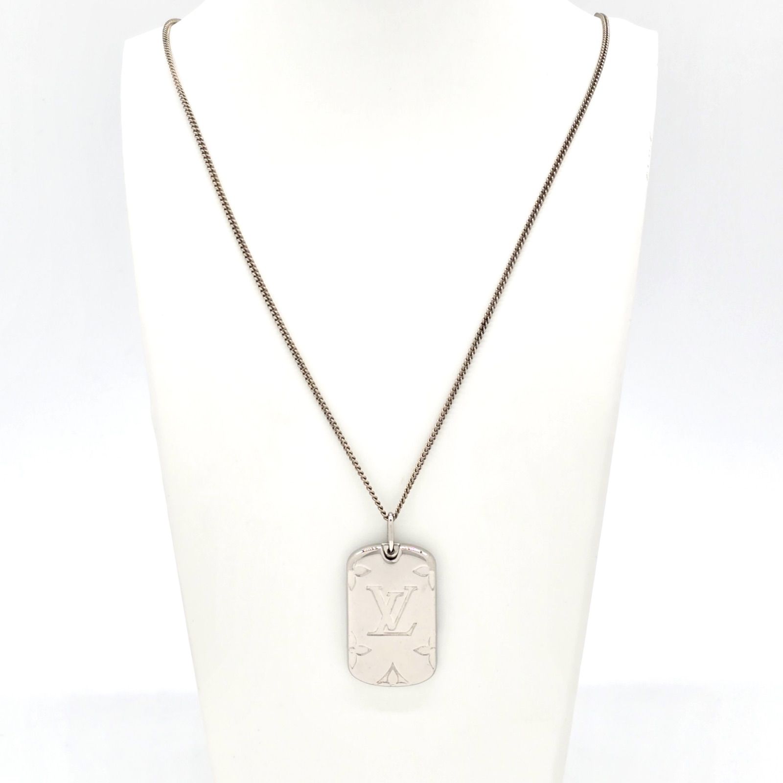 LOUIS VUITTON ルイヴィトン M62484 ロケット ネックレス・モノグラム