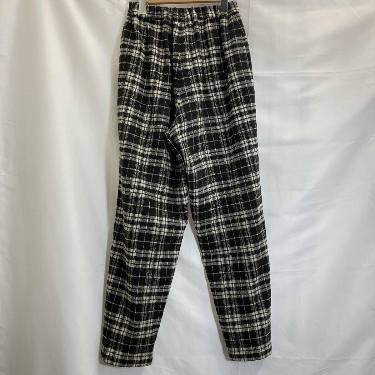 80s issey miyake pants 羊革 スエード 筆タグ アーカイブ USED 80S ISSEY MIYAKE MEN BRUSH TAG SIDE ZIP PANTS BLACK MADE IN