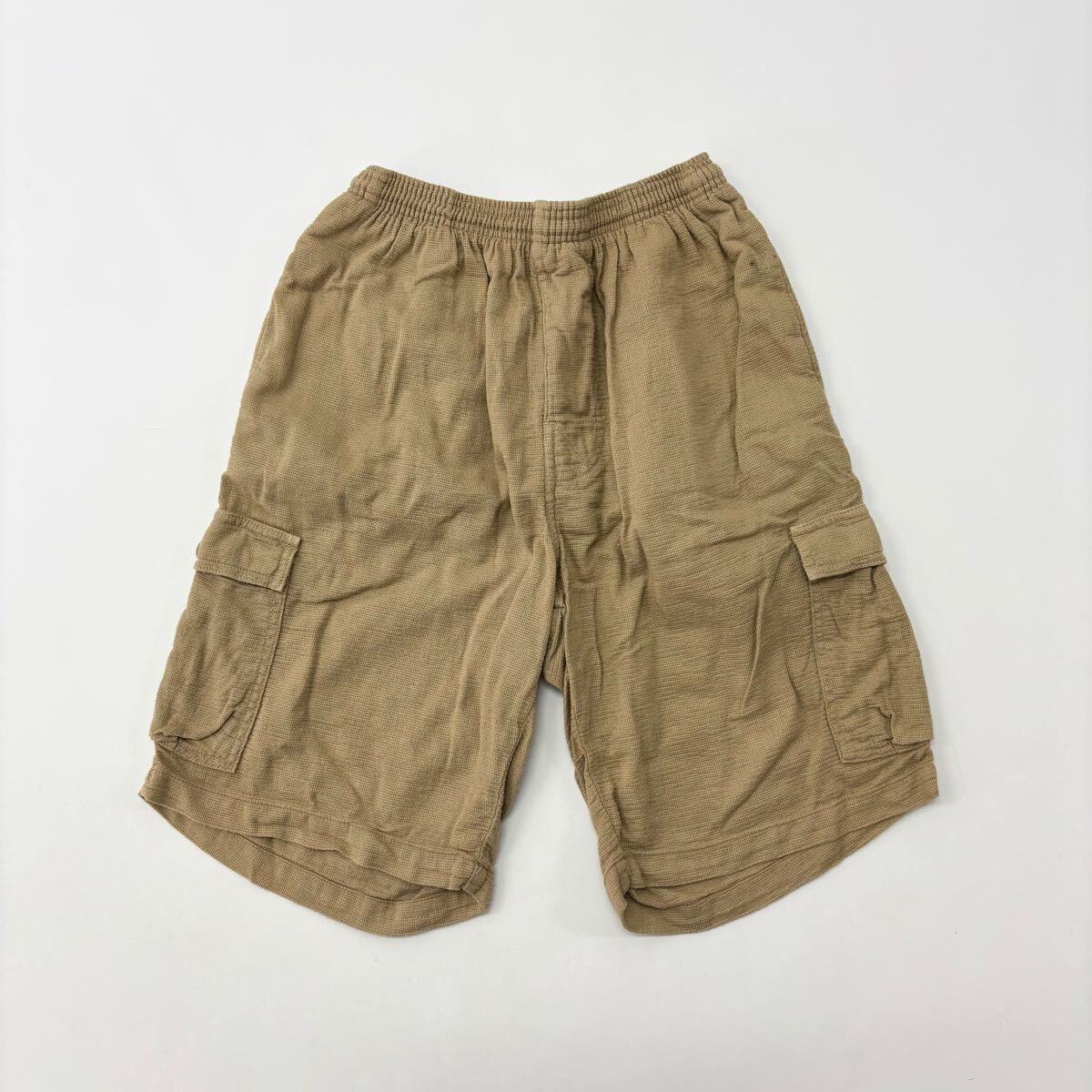 希少　90s STUSSY オールドステューシー　カーゴショート　USA製 90s 希少 Vintage STUSSY ヴィンテージ ステューシー 紺タグ イージー